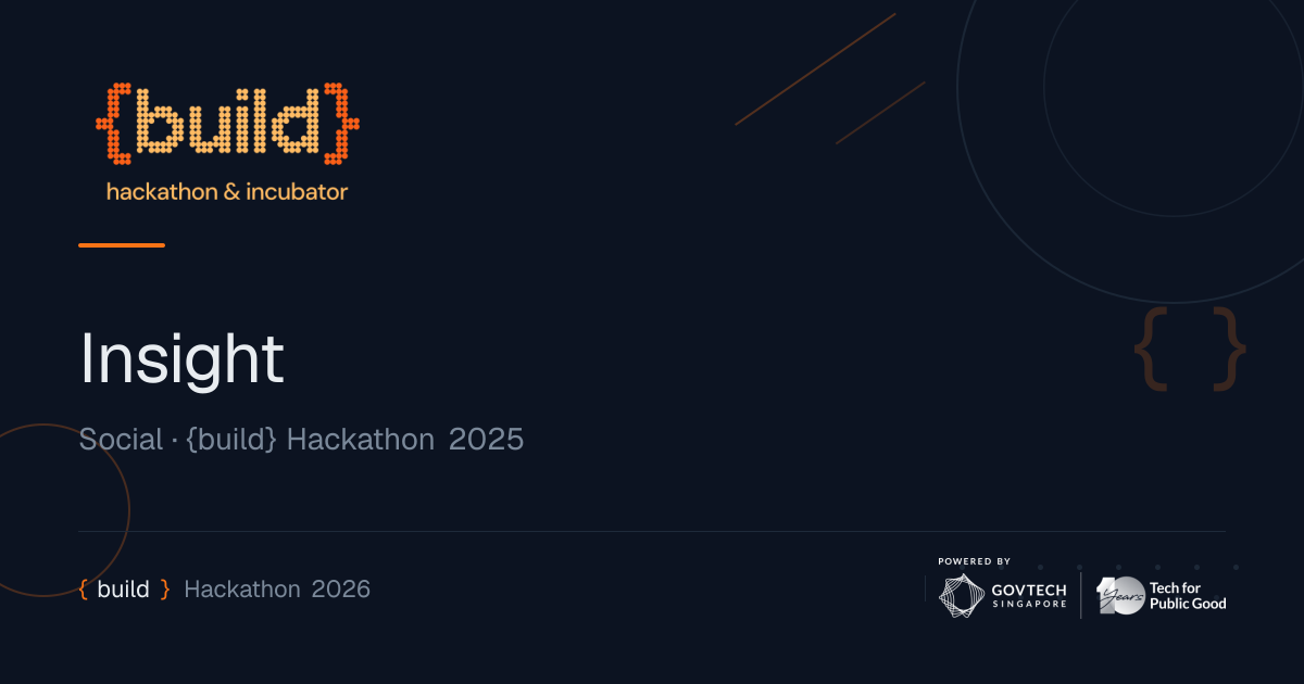 Insight | {build} Hackathon